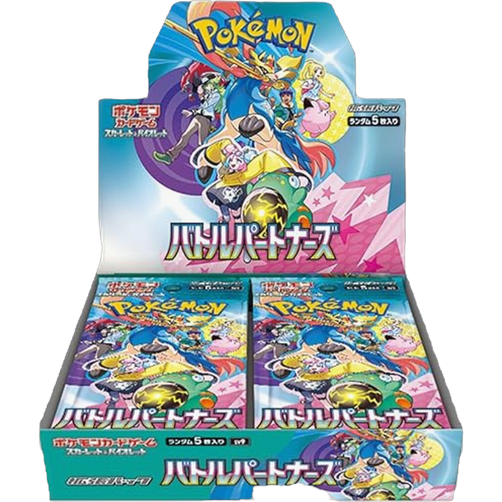 Pokemon Battle Partners sv9a Japanese Booster Box — Moore Collectables UK