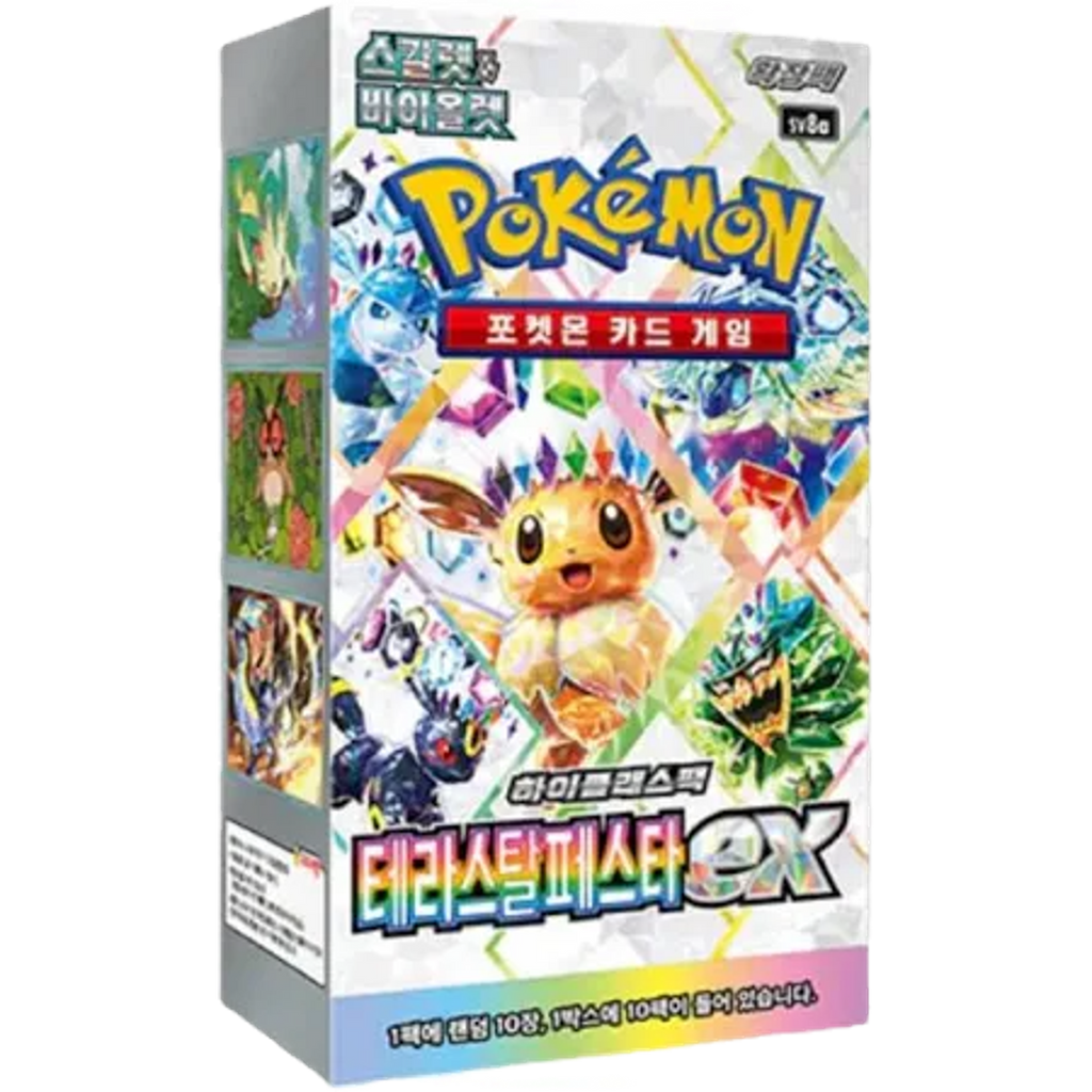 Pokemon Eeveelutions Terastal Festival ex High Class sv8a Korean Booster Box — Moore Collectables UK