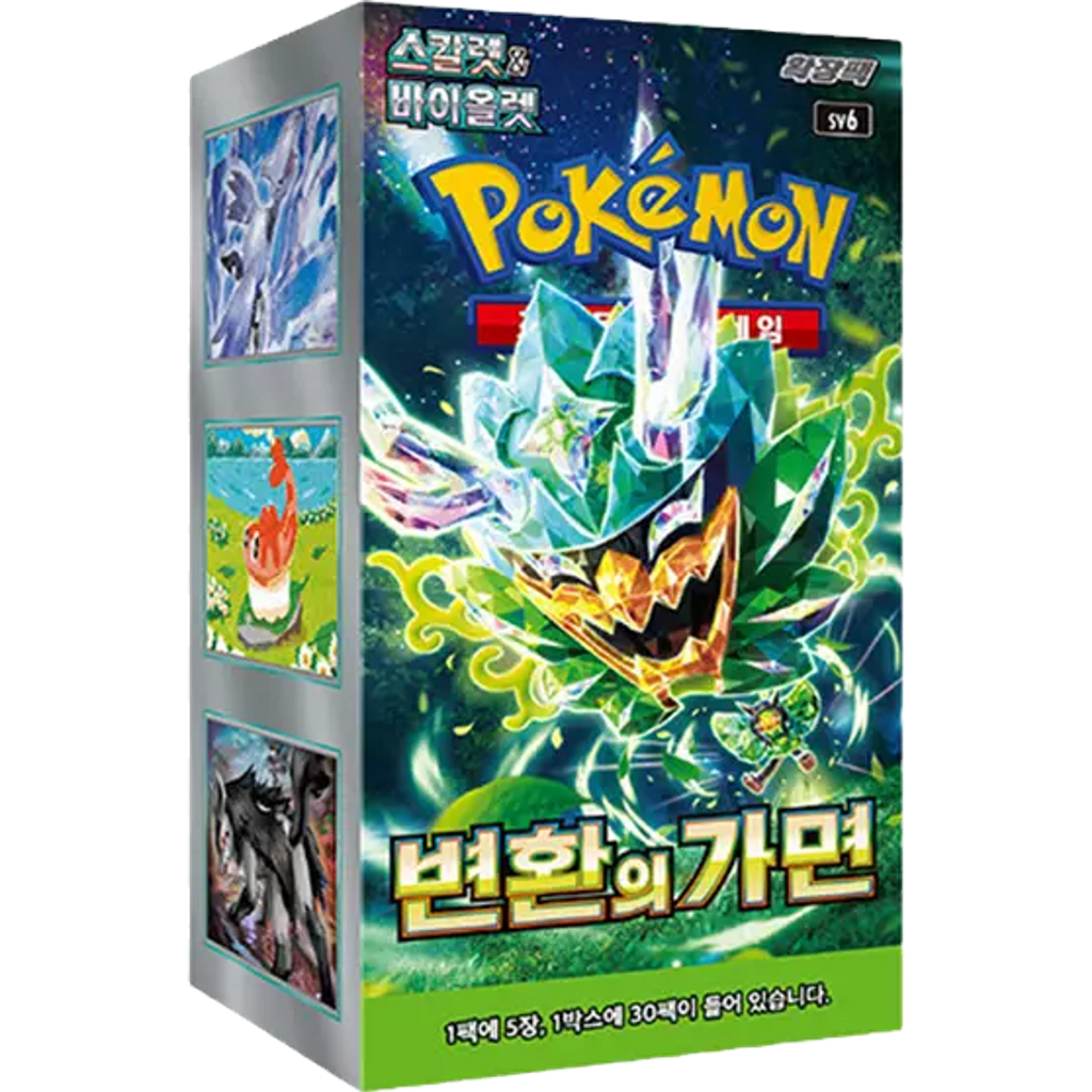 Pokemon Mask of Change sv6 Korean Booster Box — Moore Collectables UK