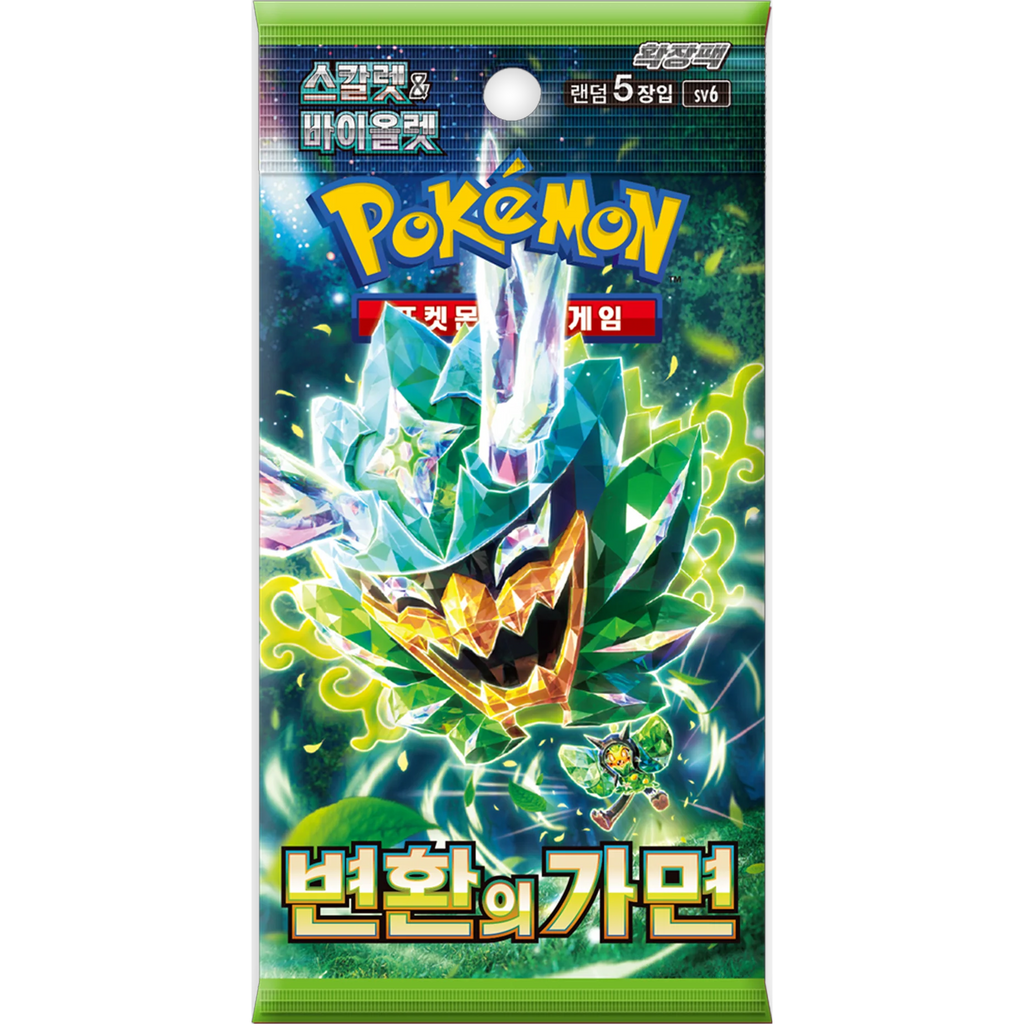 Pokemon Mask of Change sv6 Korean Booster Box — Moore Collectables UK