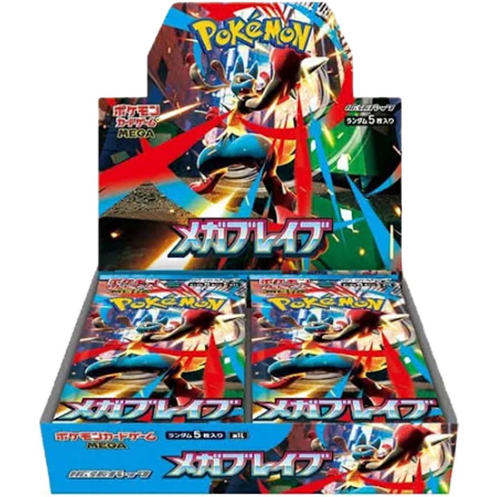Pokemon Mega Brave m1l Japanese Booster Box — Moore Collectables UK