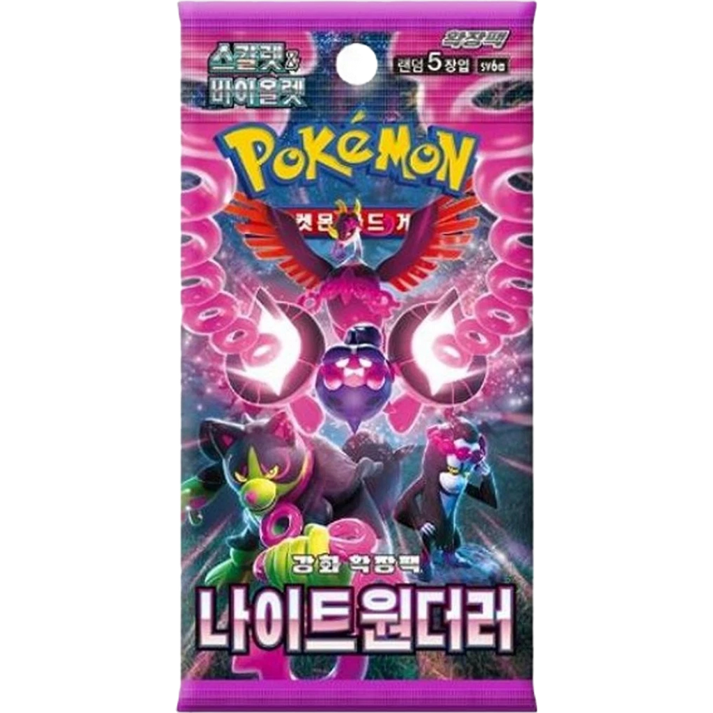 Pokemon Night Wanderer sv6a Korean Booster Box — Moore Collectables UK