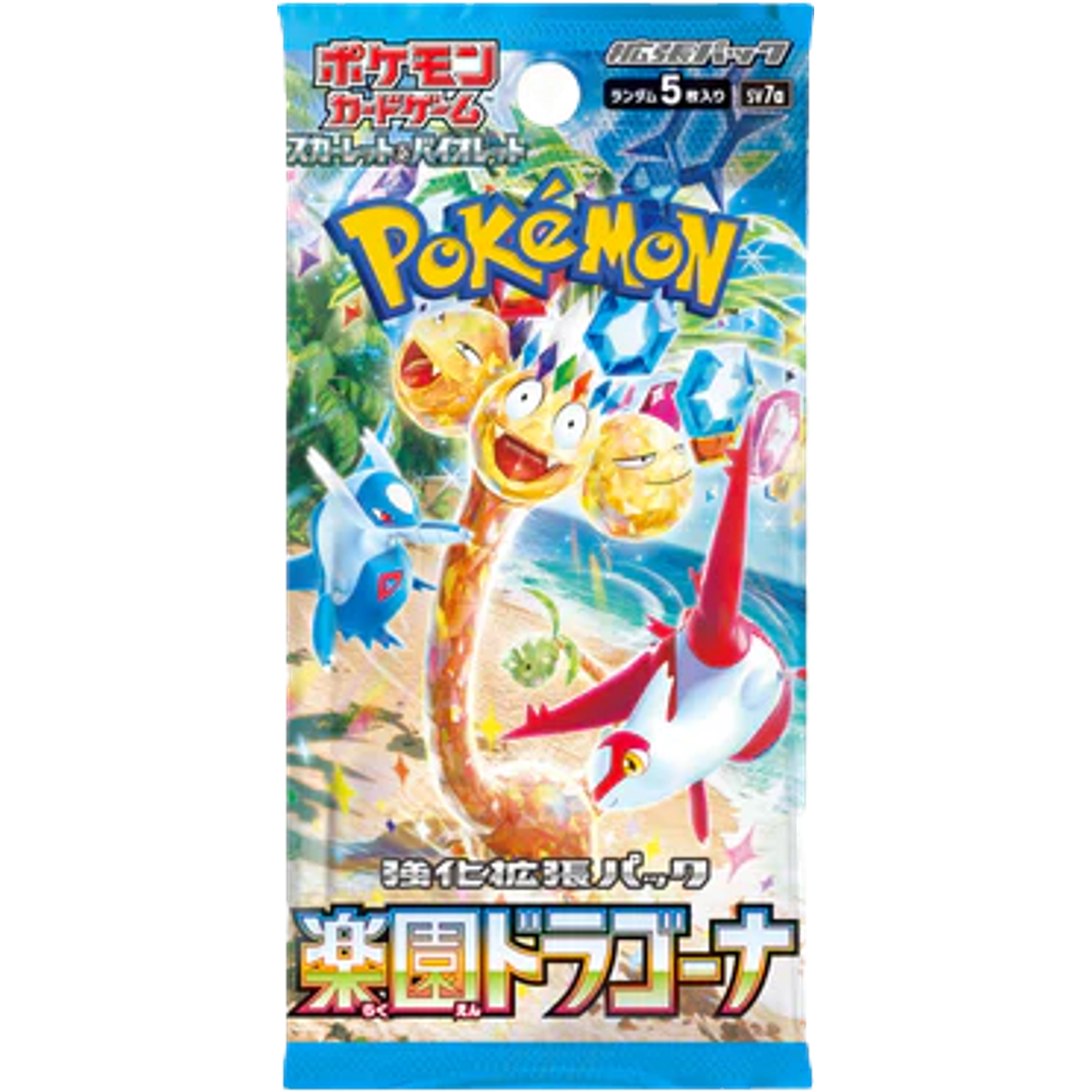 Pokemon Paradise Dragona sv7a Japanese BoosterPack — Moore Collectables UK