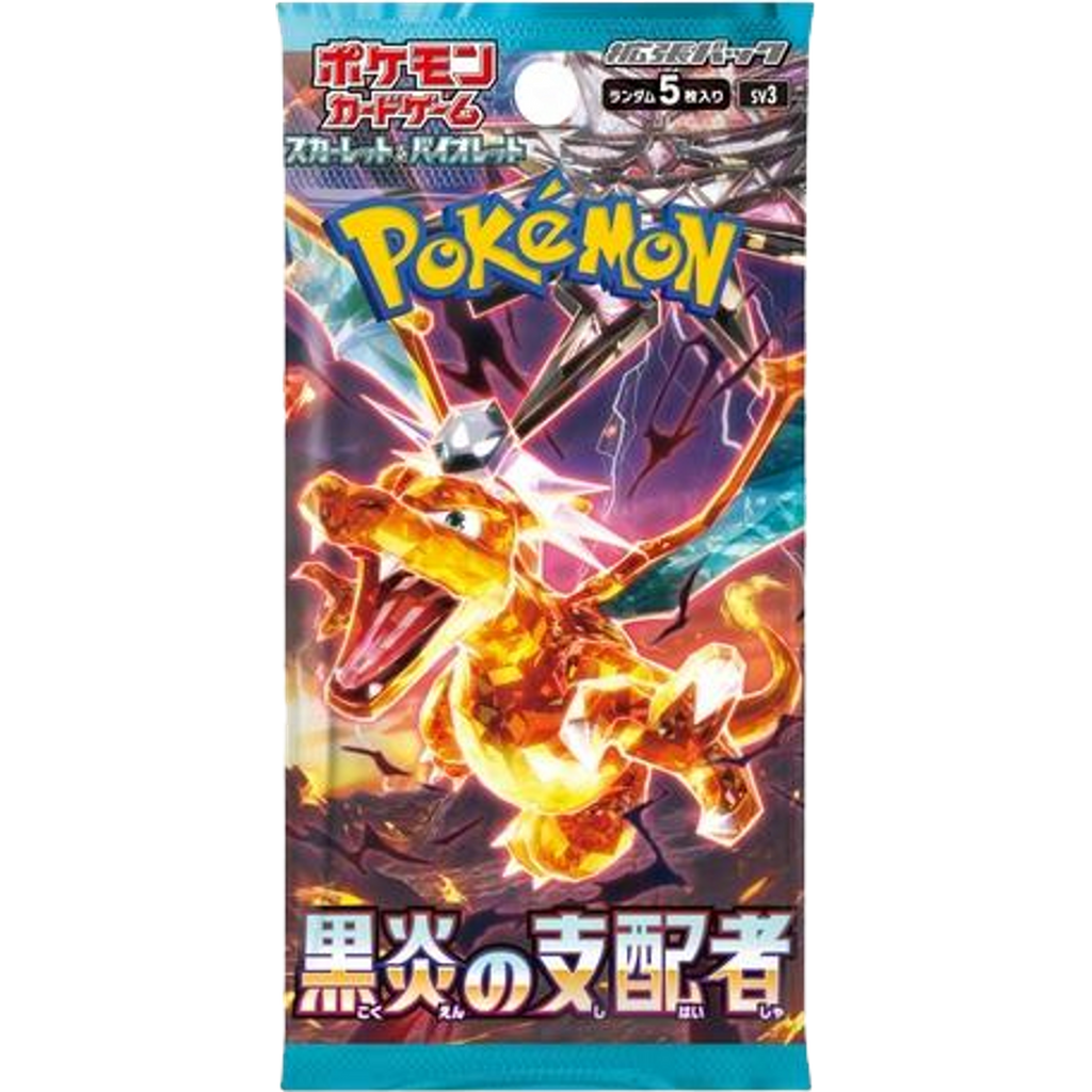 Pokemon Ruler of the Black Flame sv3 Japanese Booster Box — Moore Collectables UK