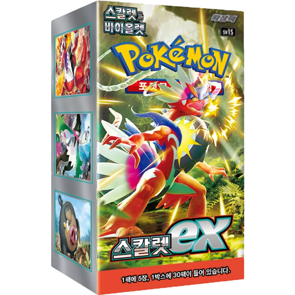 Pokemon Scarlet ex SV1s Korean Booster Pack — Moore Collectables UK