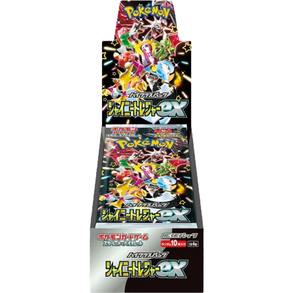 Pokemon Shiny Treasure ex sv4a Japanese Booster Box — Moore Collectables UK