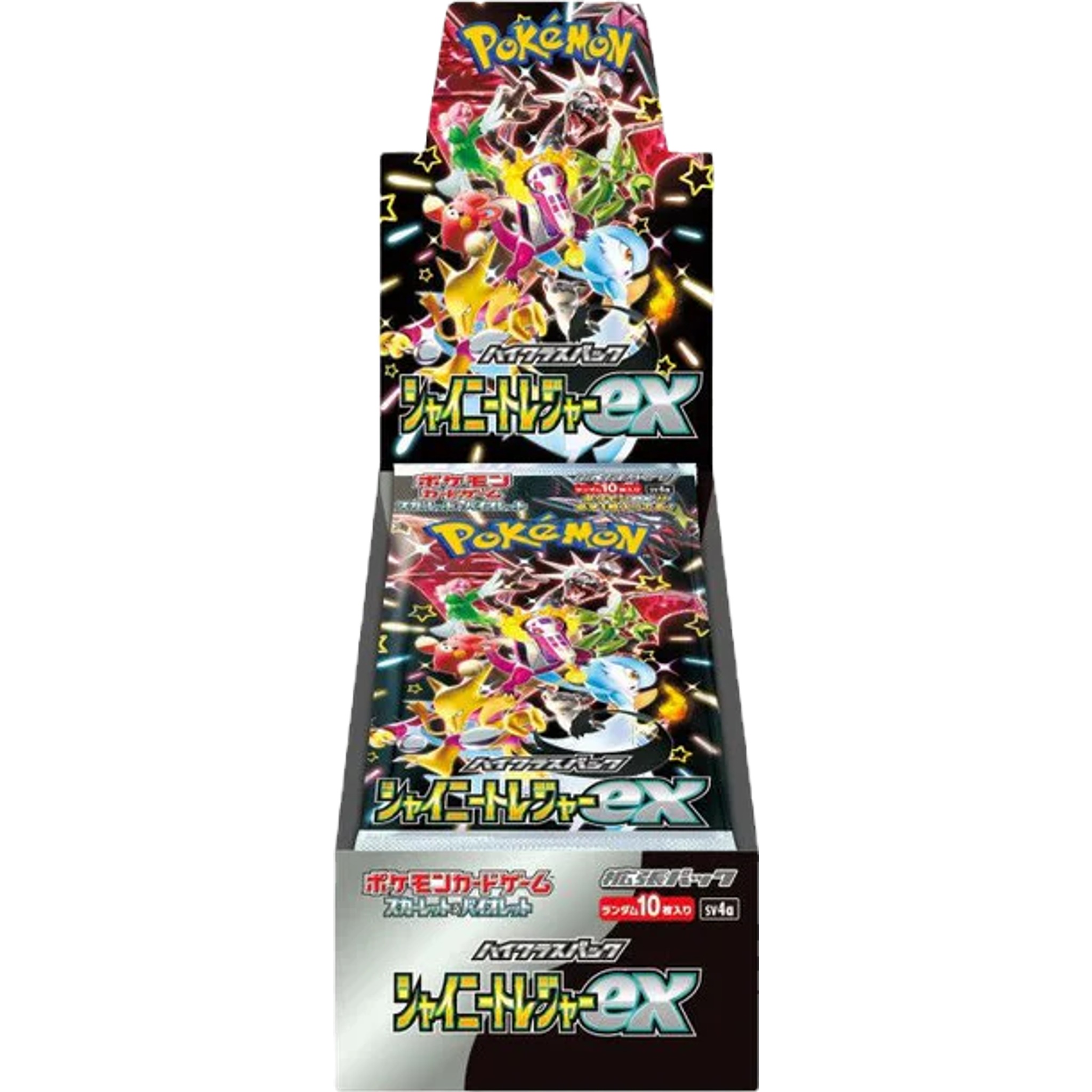 Pokemon Shiny Treasure ex sv4a Japanese Booster Pack — Moore Collectables UK
