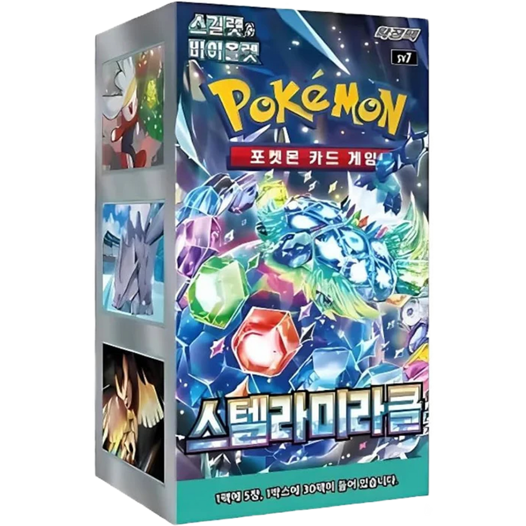 Pokemon Stellar Miracle sv7 Korean Booster Box — Moore Collectables UK