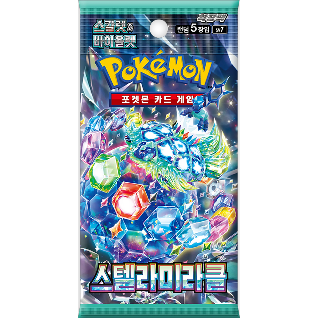 Pokemon Stellar Miracle sv7 Korean Booster Box — Moore Collectables UK