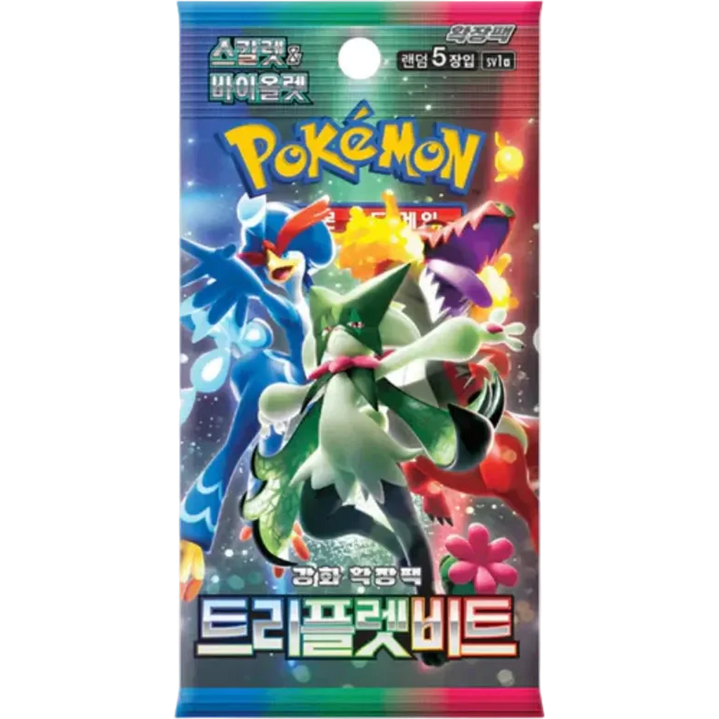 Pokemon Triple Beat SV1a Korean Booster Box — view 2