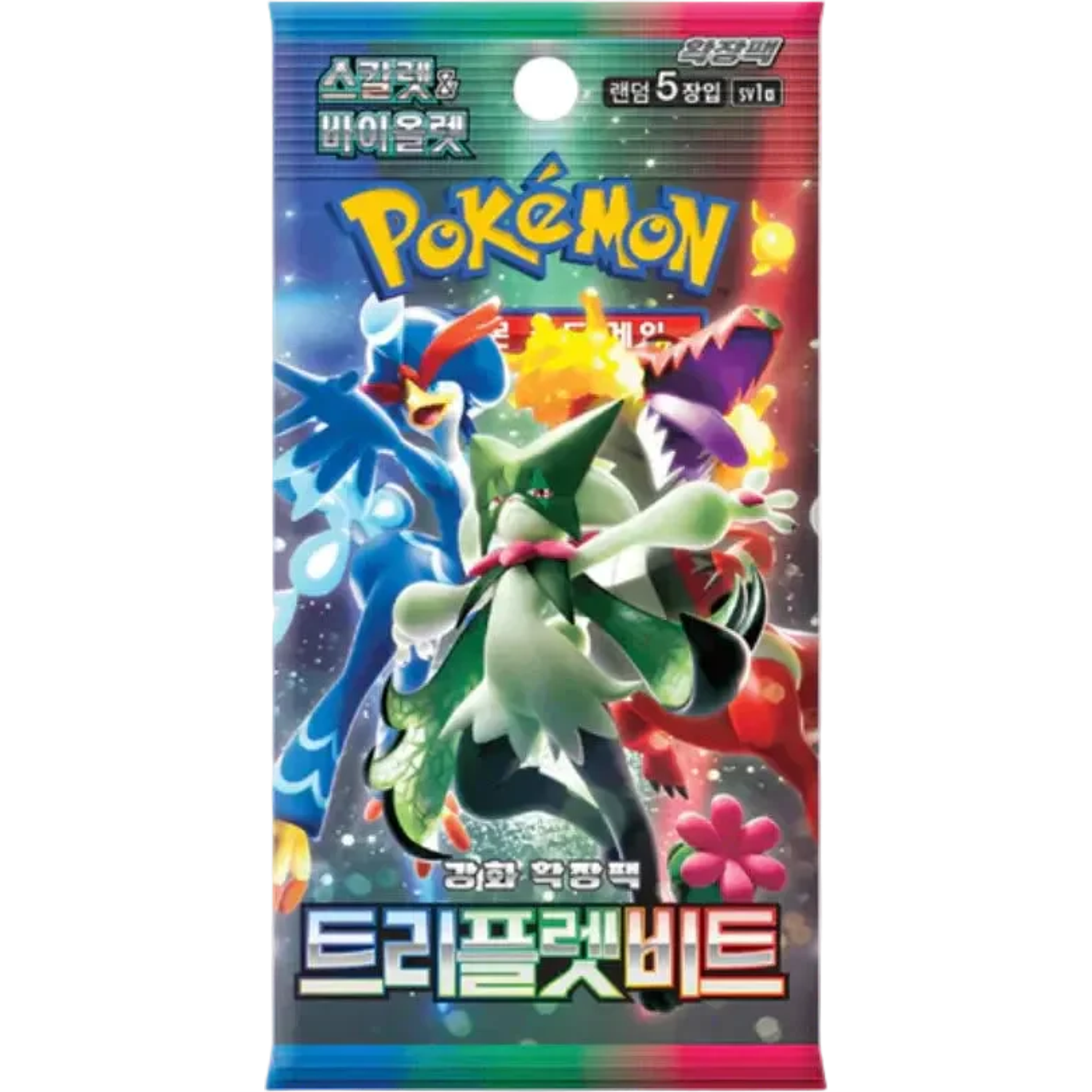 Pokemon Triple Beat SV1a Korean Booster Box — view 2