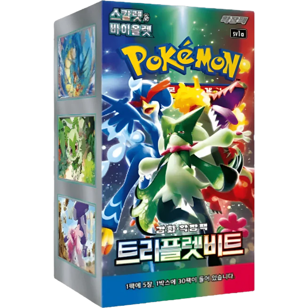 Pokemon Triple Beat SV1a Korean Booster Pack — Moore Collectables UK