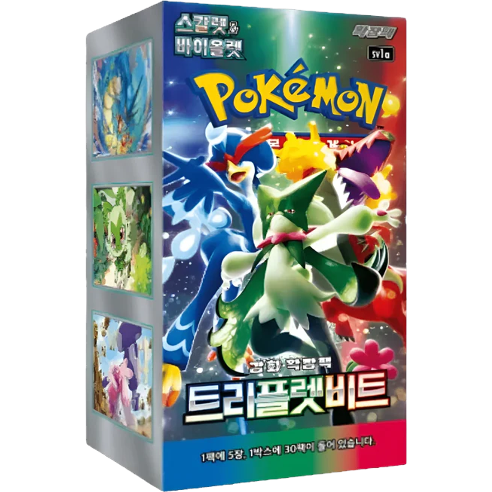 Pokemon Triple Beat SV1a Korean Booster Pack — Moore Collectables UK