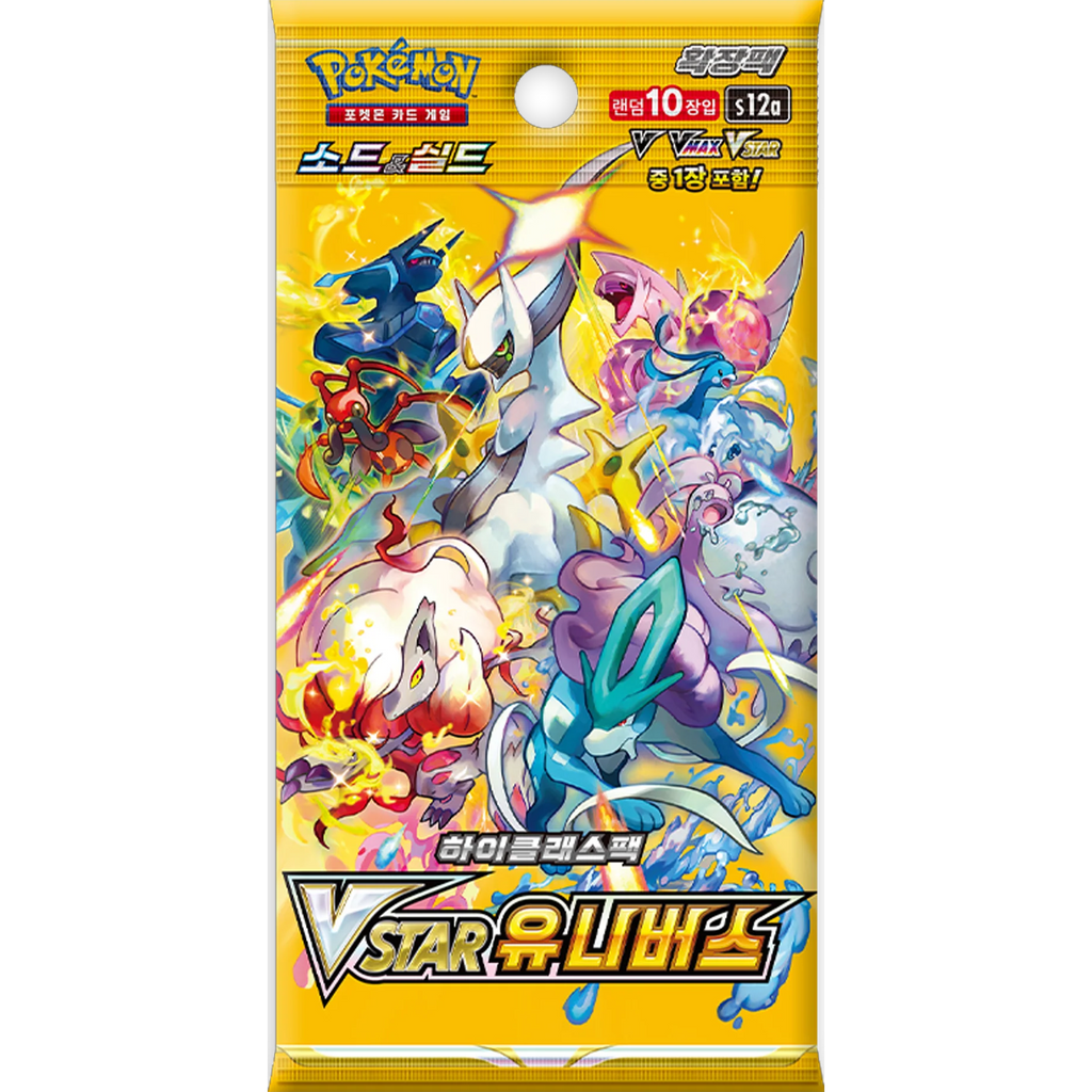 Pokemon VSTAR Universe s12a Korean Booster Pack — Moore Collectables UK