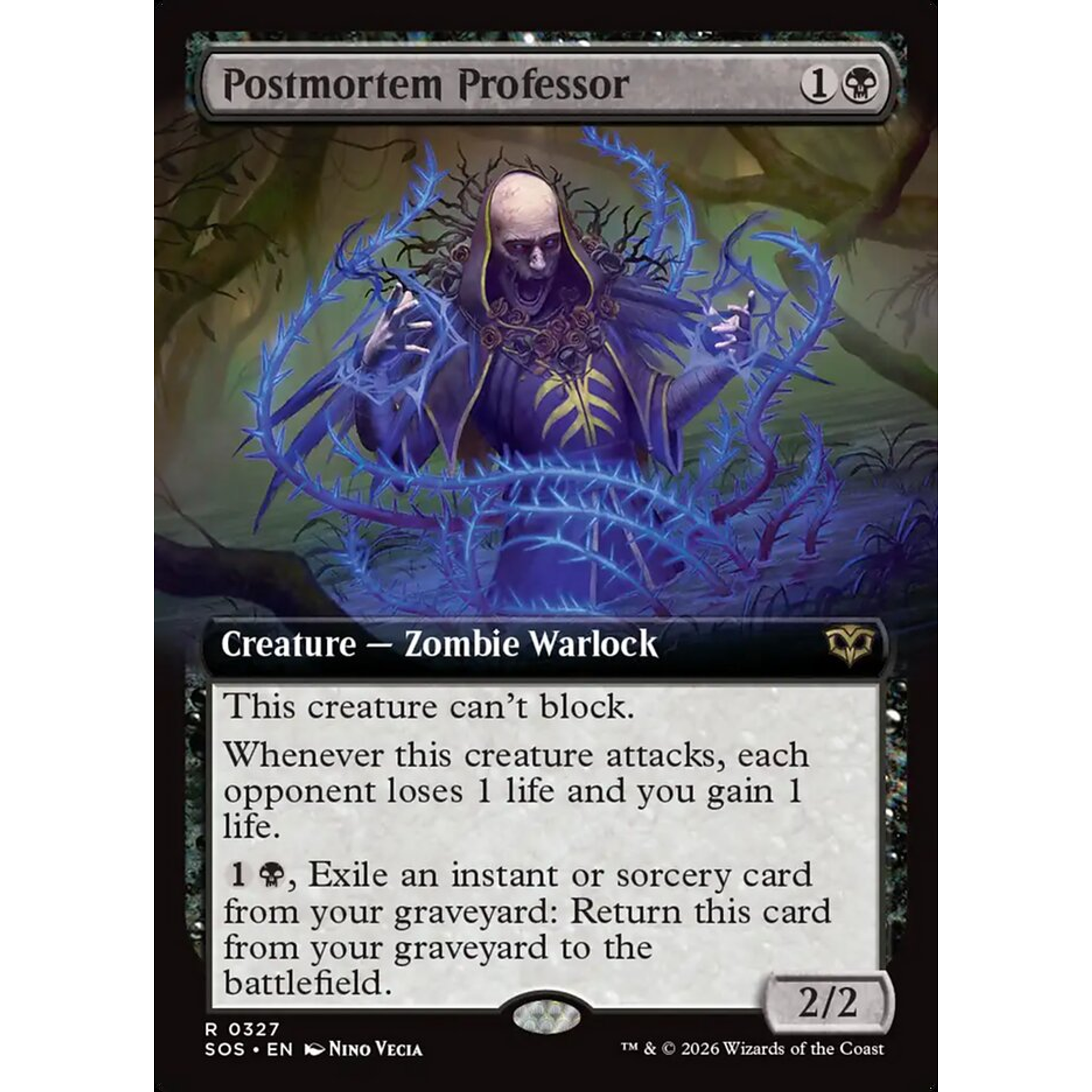 Postmortem Professor (SOS 327) — Moore Collectables UK