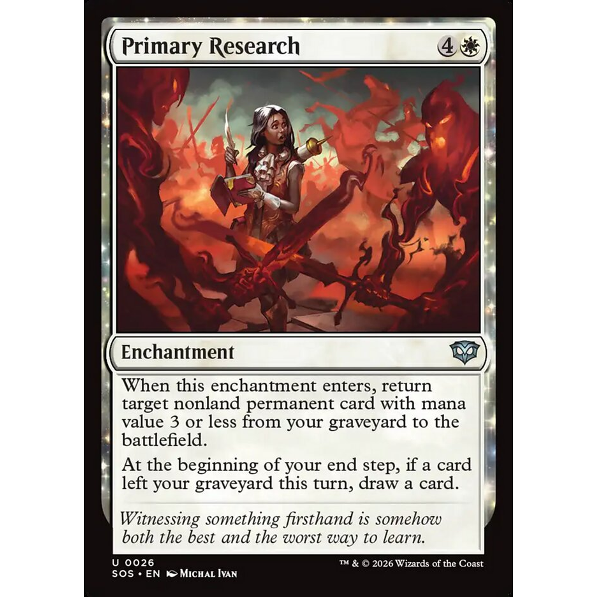 Primary Research (SOS 26) — Moore Collectables UK