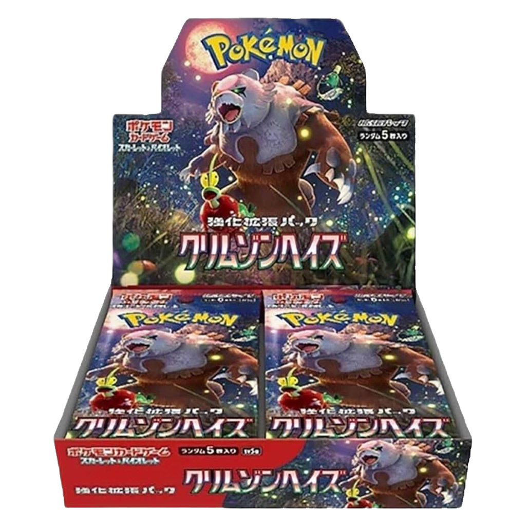 Japanese Pokemon -  Crimson Haze sv5a Booster Box
