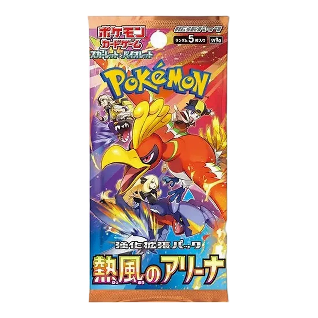 Japanese Pokemon - Heatwave Arena sv9a Booster Pack