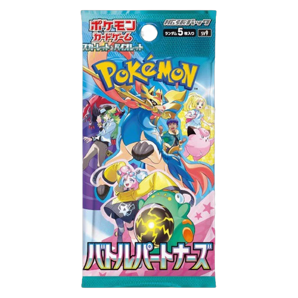 Japanese Pokemon - Battle Partners sv9 Booster Pack