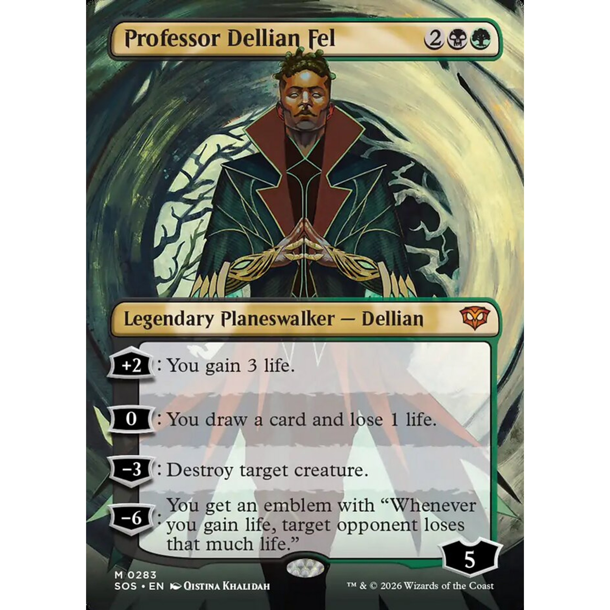 Professor Dellian Fel (SOS 283) — Moore Collectables UK