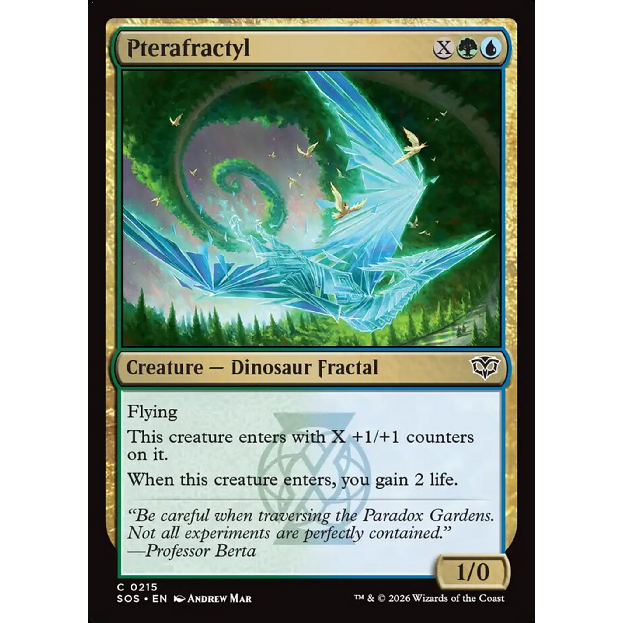Pterafractyl (SOS 215) — Moore Collectables UK