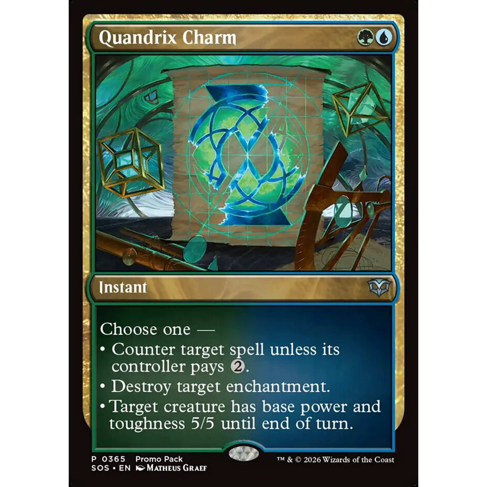 Quandrix Charm (SOS 365) — Moore Collectables UK
