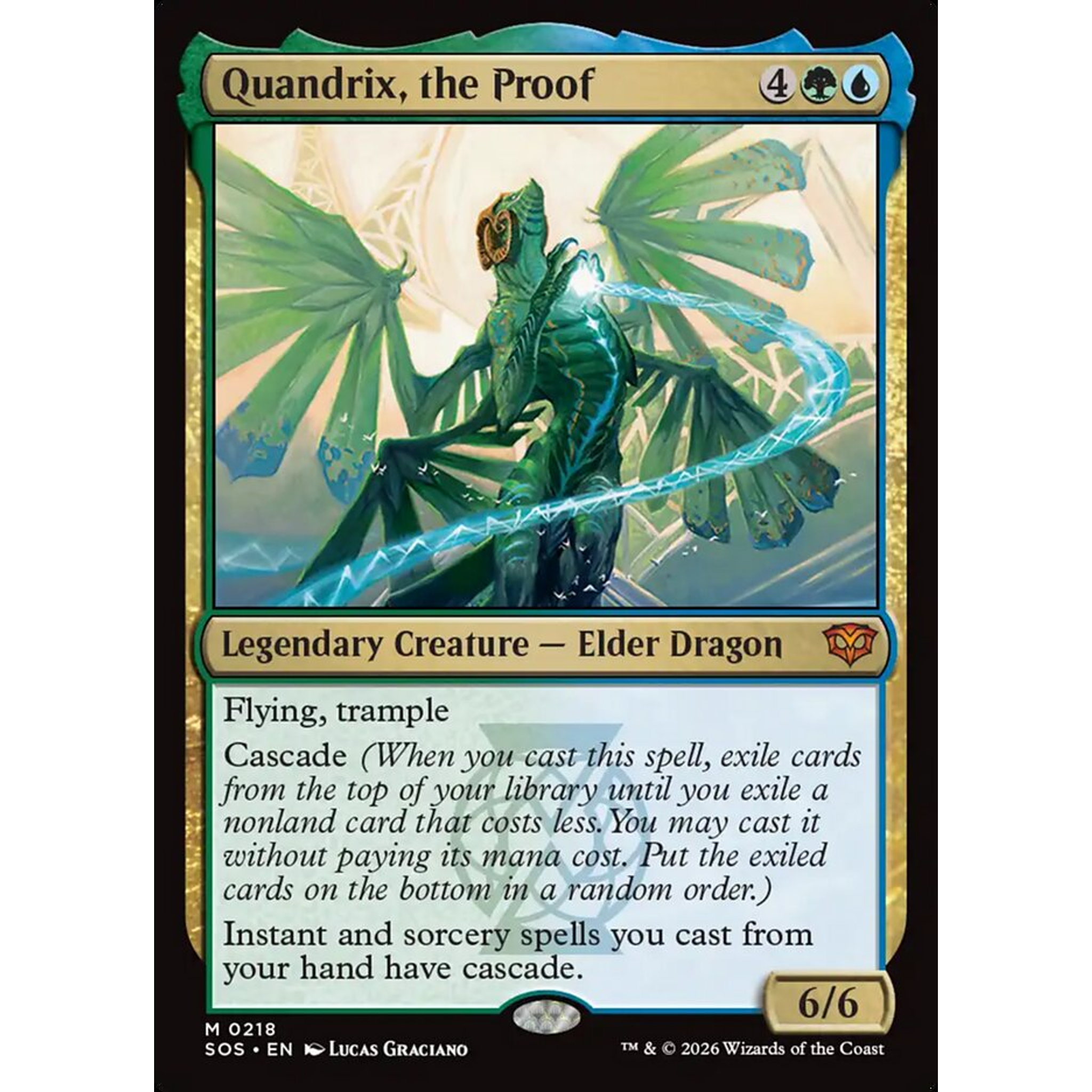 Quandrix, the Proof (SOS 218) — Moore Collectables UK