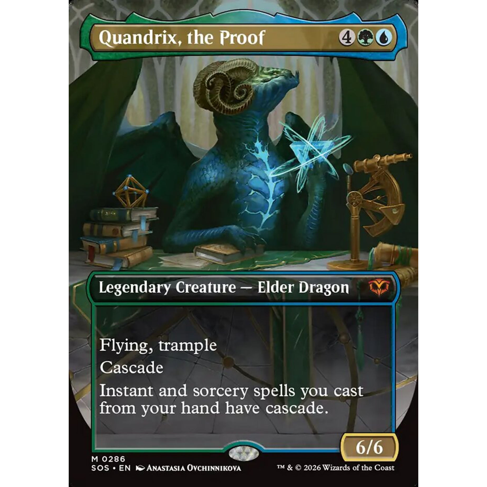 Quandrix, the Proof (SOS 286) — Moore Collectables UK