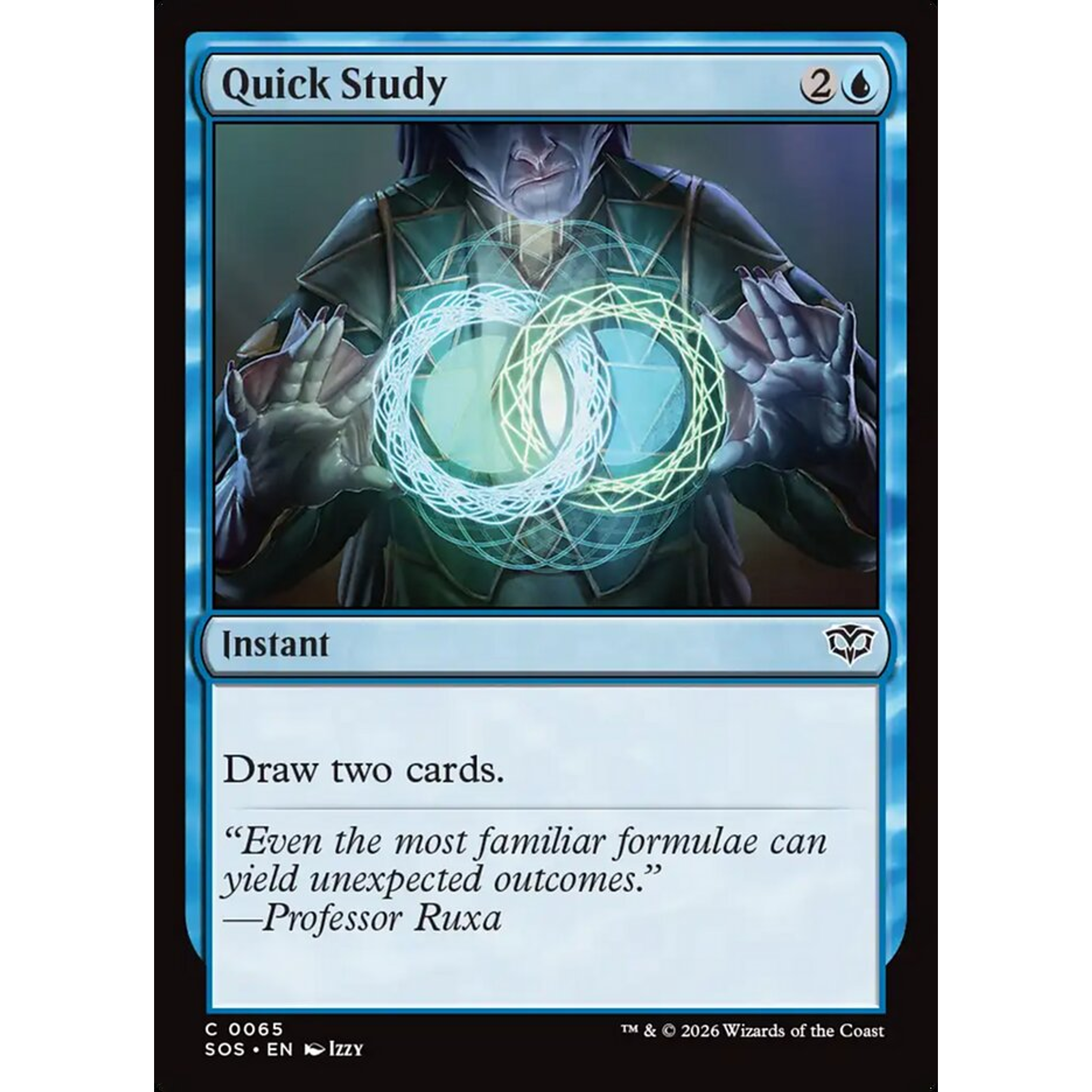 Quick Study (SOS 65) — Moore Collectables UK