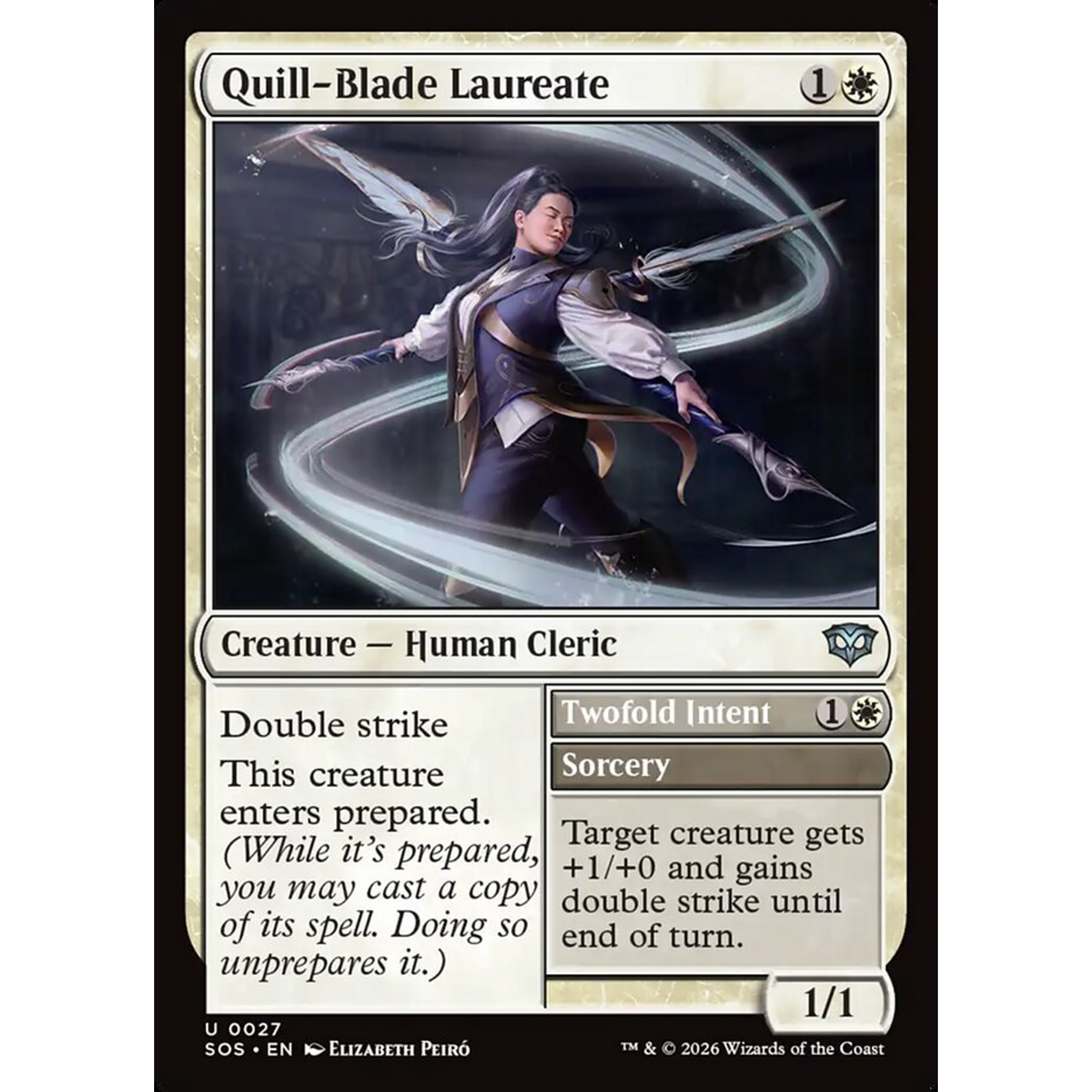 Quill-Blade Laureate // Twofold Intent (SOS 27) — Moore Collectables UK