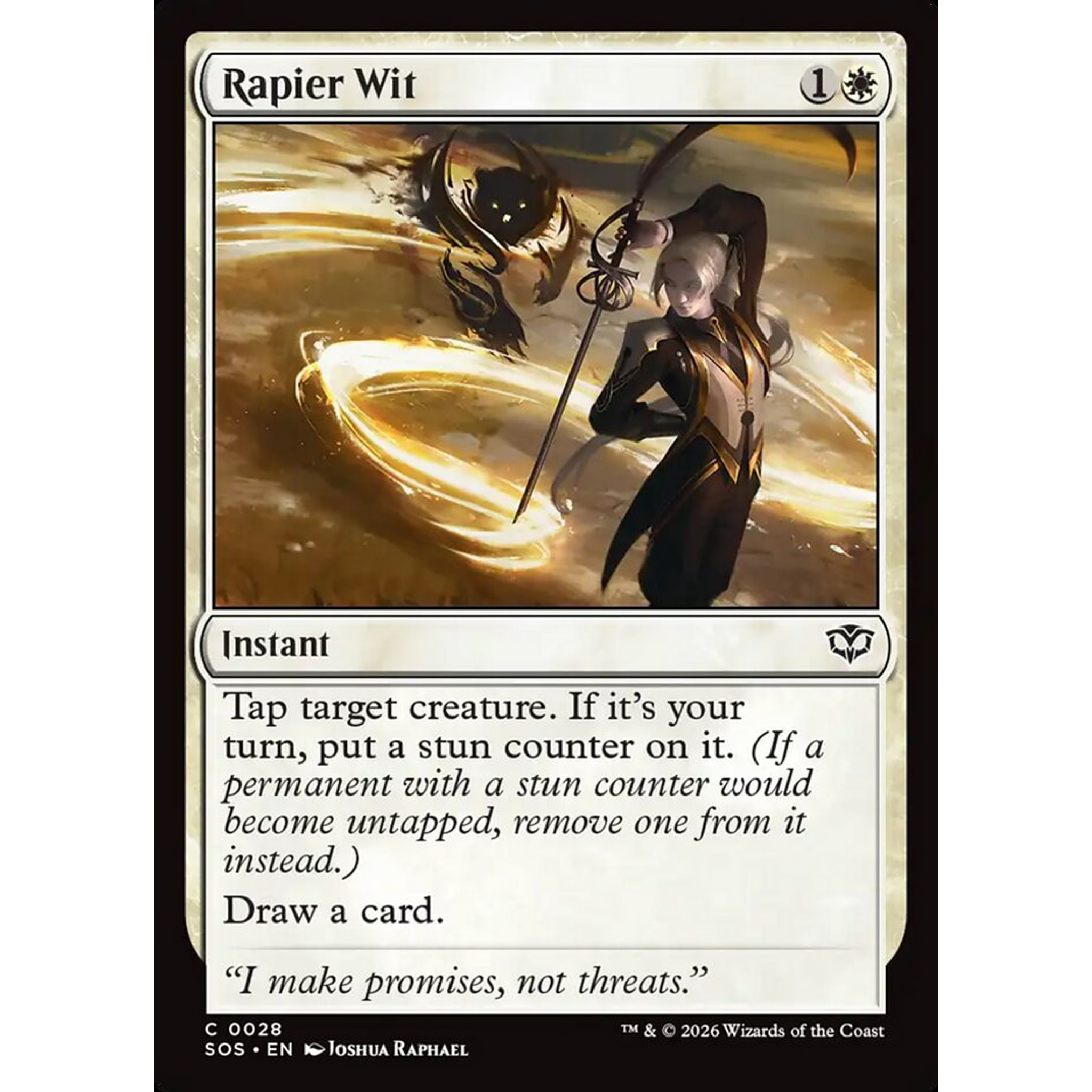 Rapier Wit (SOS 28) — Moore Collectables UK