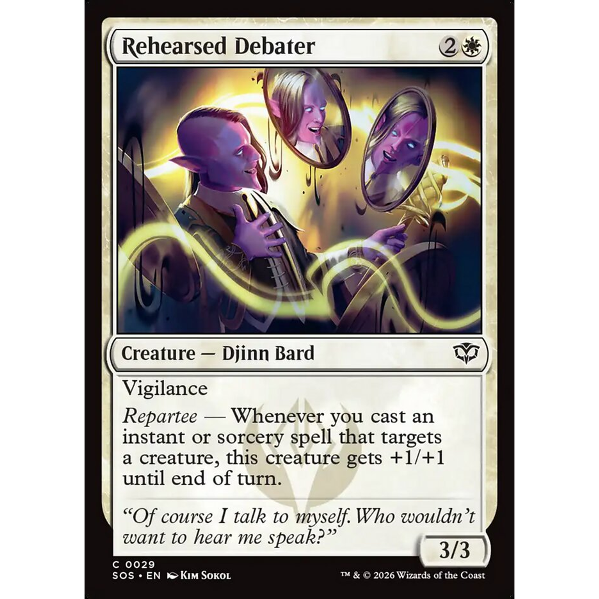 Rehearsed Debater (SOS 29) — Moore Collectables UK