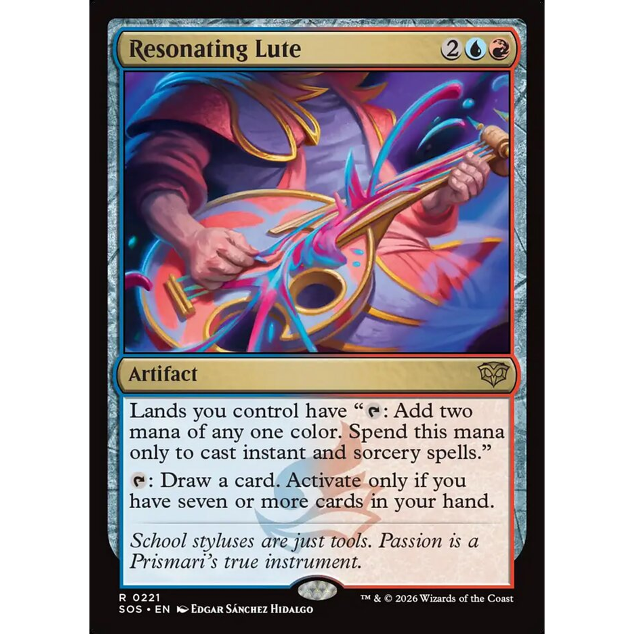 Resonating Lute (SOS 221) — Moore Collectables UK