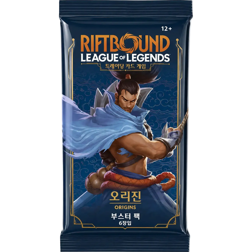 Riftbound League of Legends TCG Origins Korean Booster Pack — Moore Collectables UK