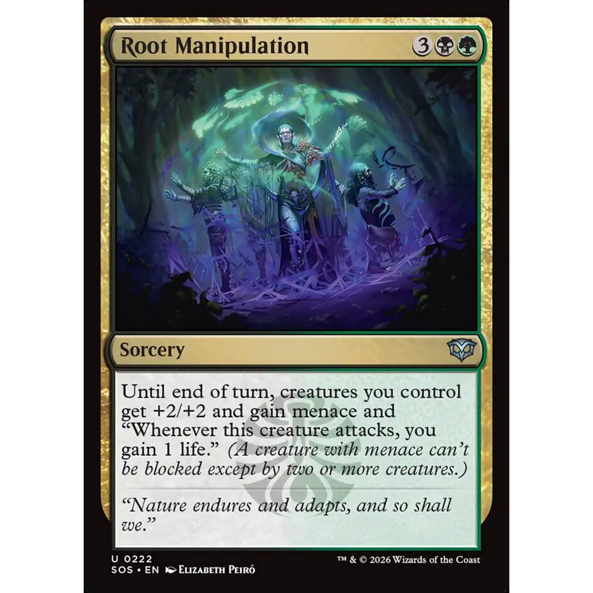 Root Manipulation (SOS 222) — Moore Collectables UK
