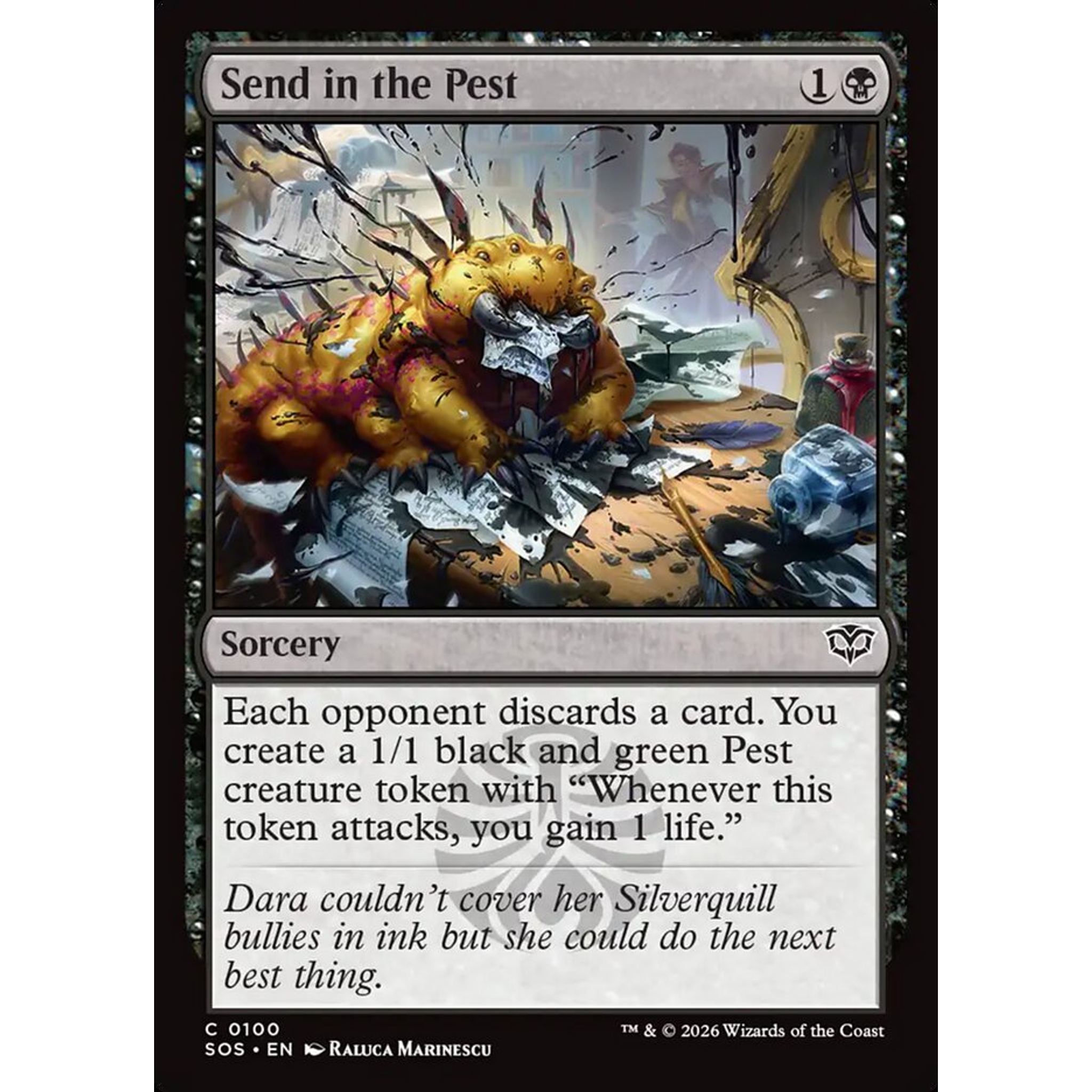 Send in the Pest (SOS 100) — Moore Collectables UK