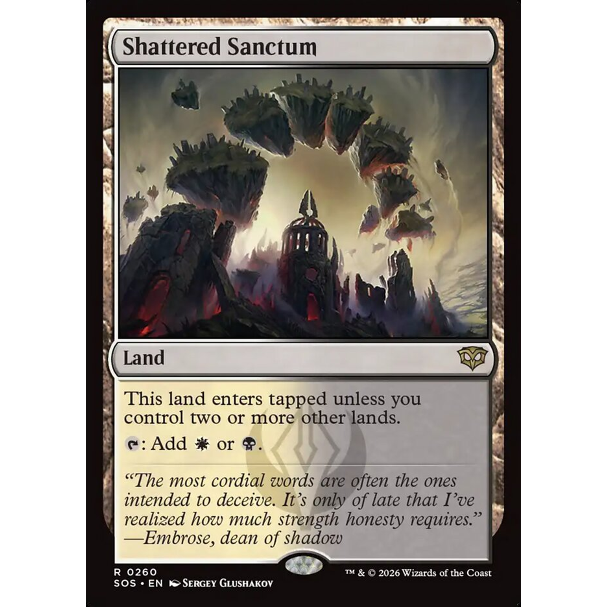 Shattered Sanctum (SOS 260) — Moore Collectables UK