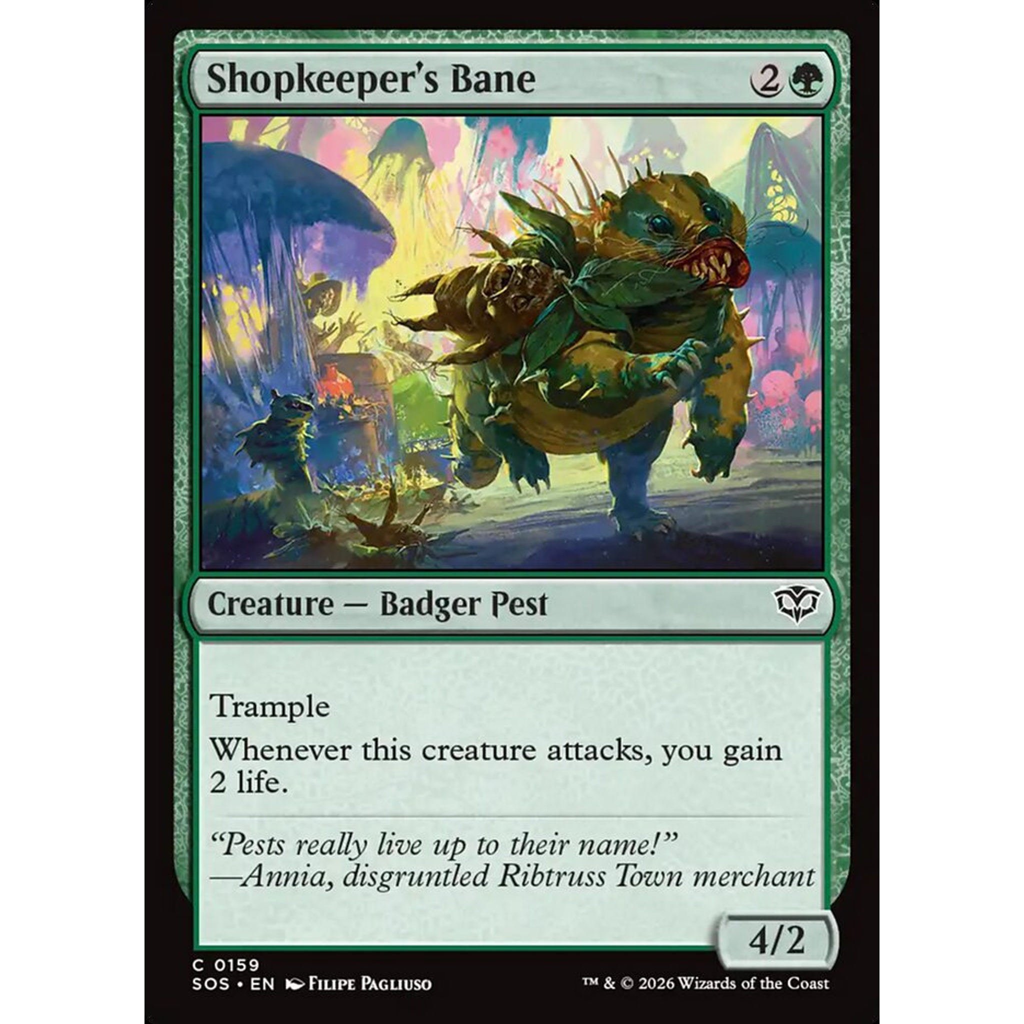 Shopkeeper's Bane (SOS 159) — Moore Collectables UK