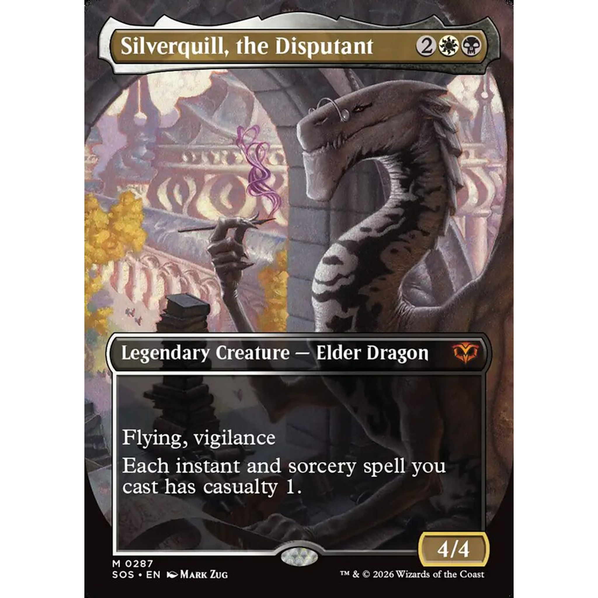 Silverquill, the Disputant (SOS 287) — Moore Collectables UK