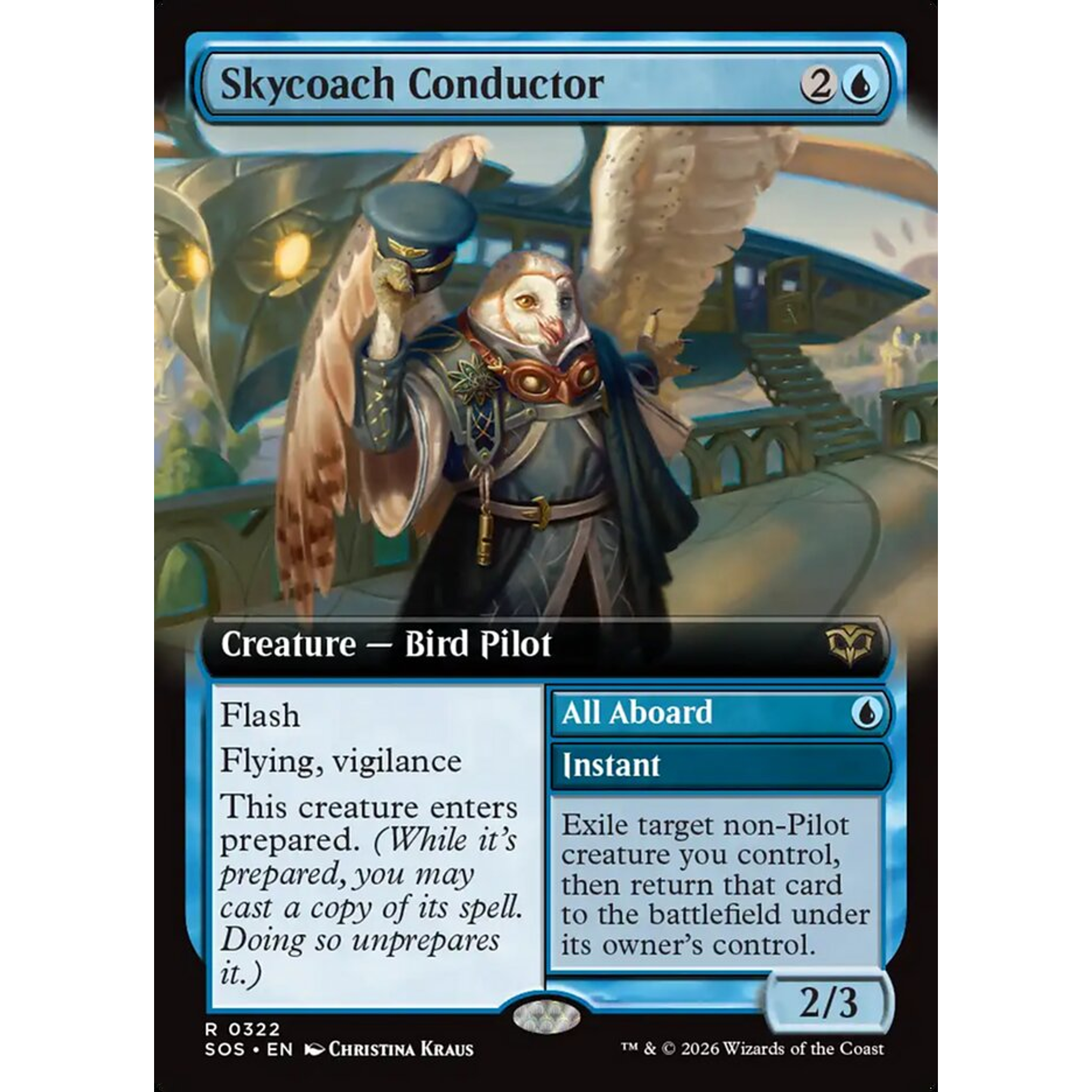Skycoach Conductor // All Aboard (SOS 322) — Moore Collectables UK