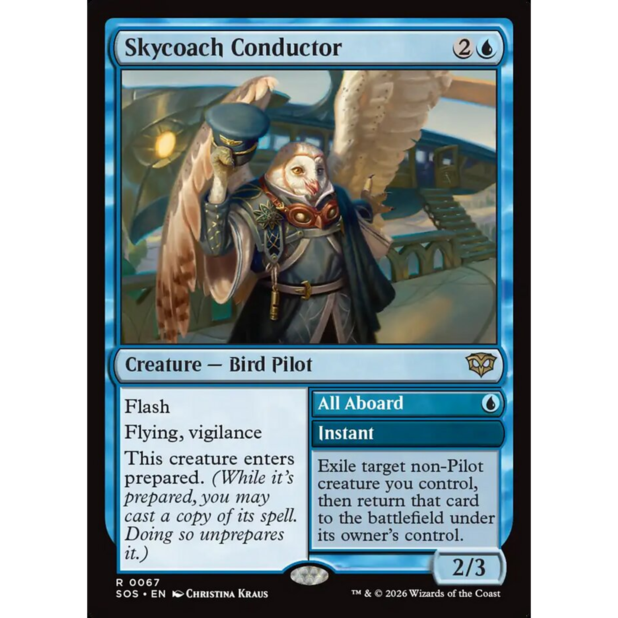 Skycoach Conductor // All Aboard (SOS 67) — Moore Collectables UK
