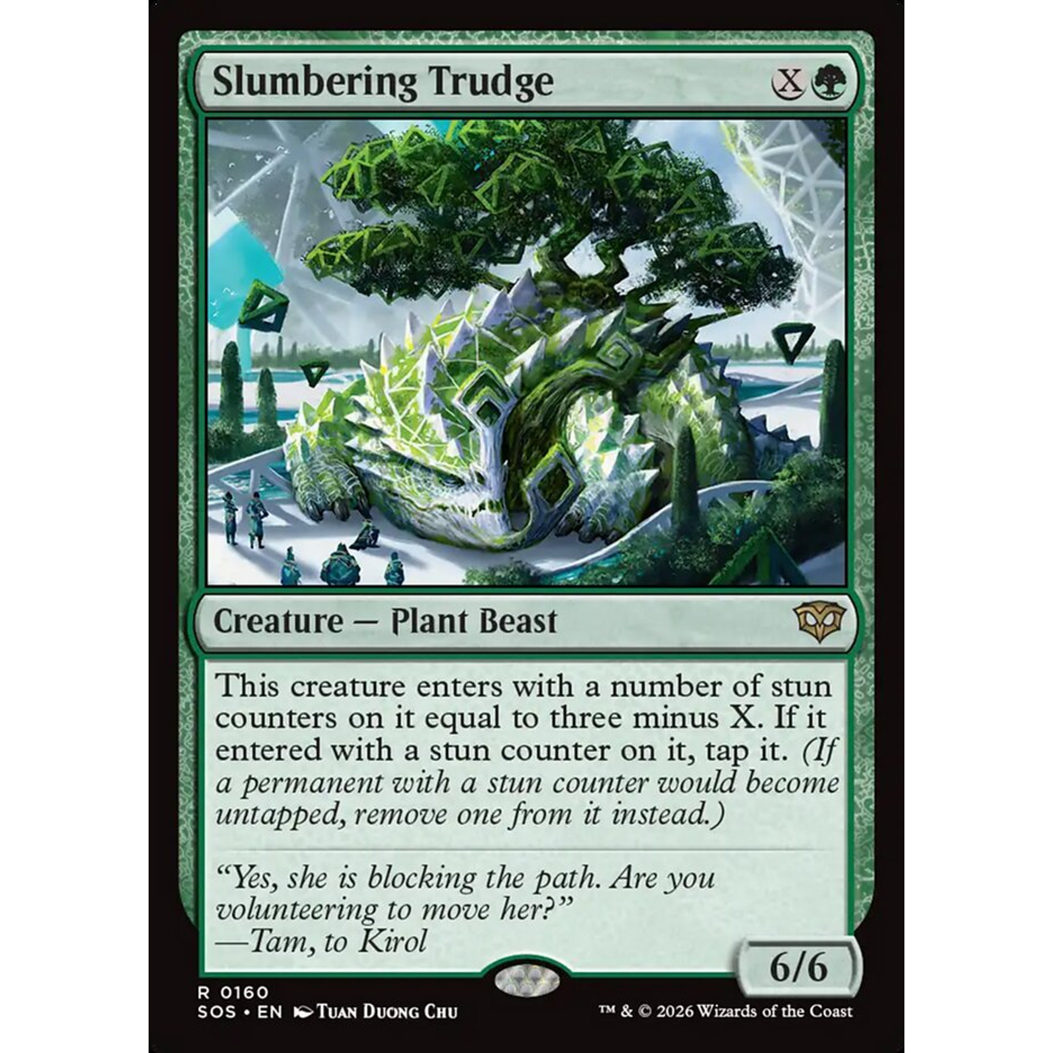 Slumbering Trudge (SOS 160) — Moore Collectables UK