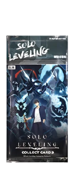 korean solo leveling series 3 booster pack