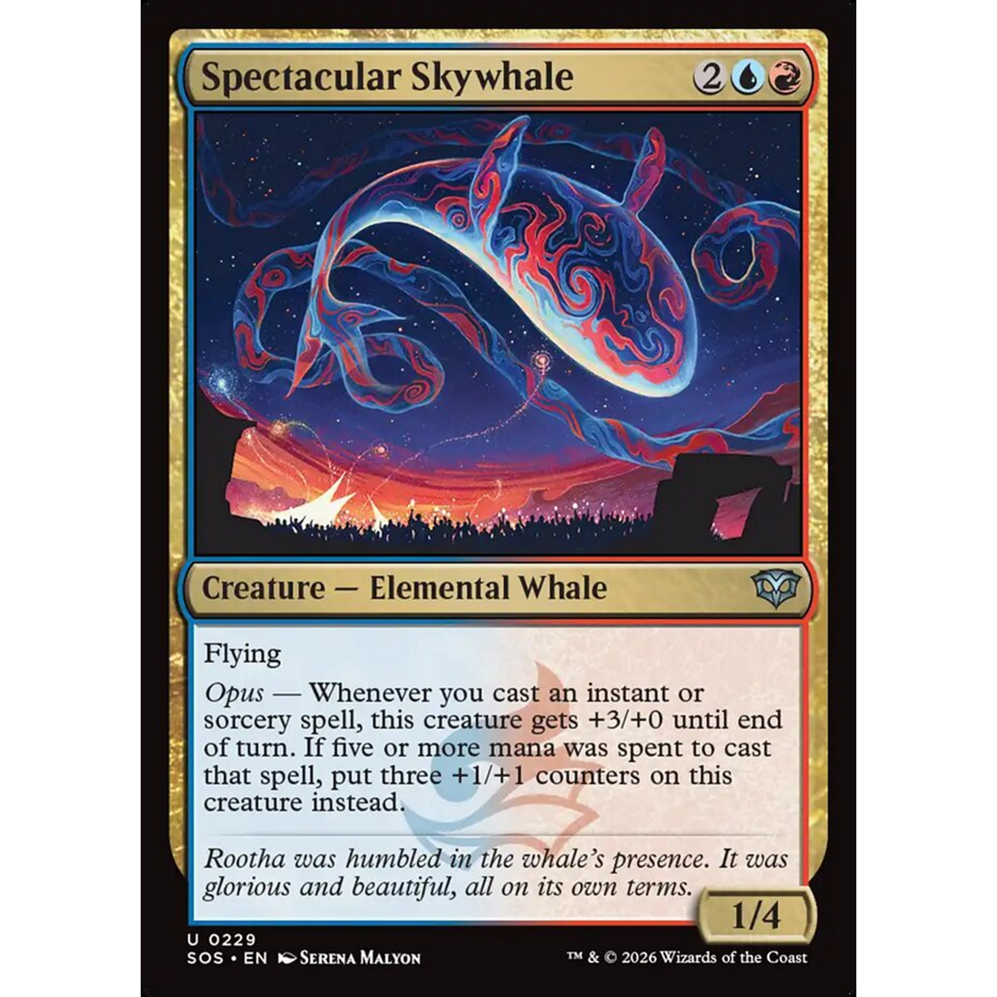 Spectacular Skywhale (SOS 229) — Moore Collectables UK