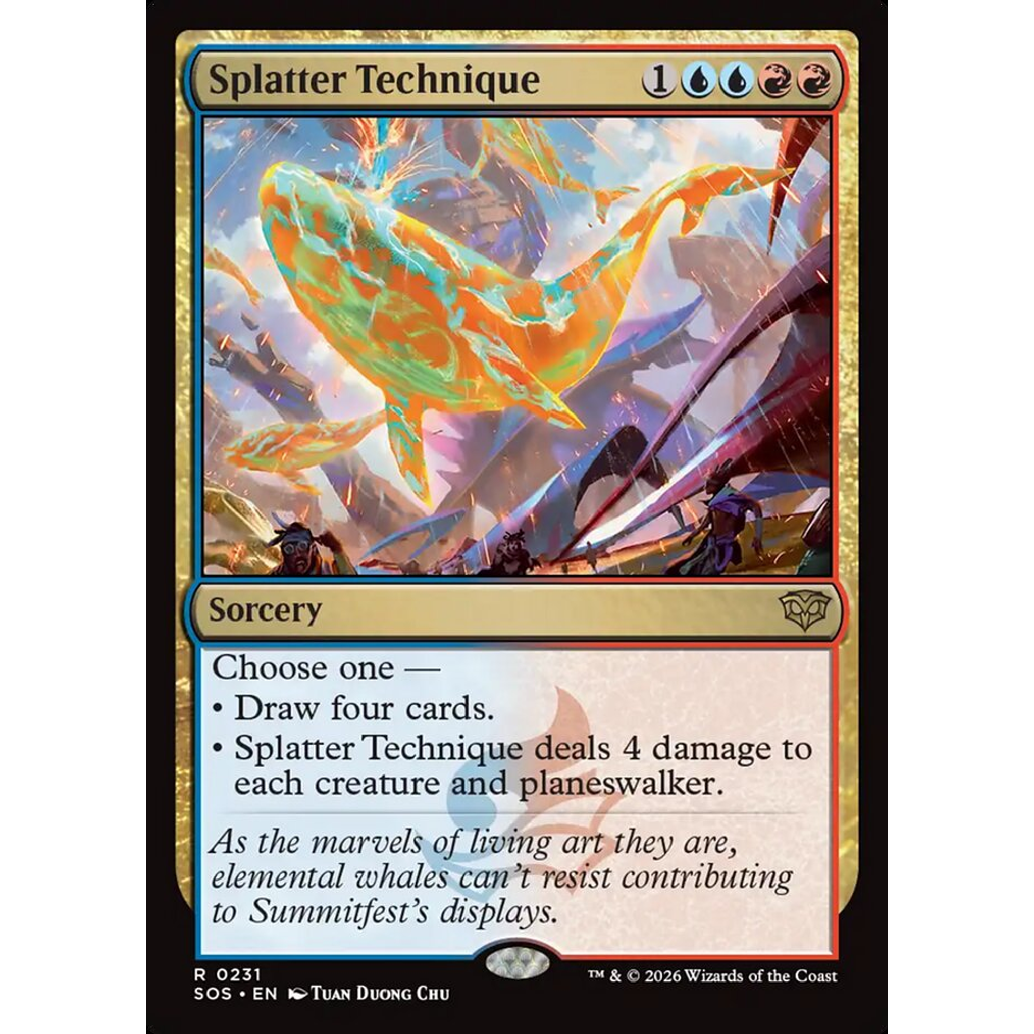 Splatter Technique (SOS 231) — Moore Collectables UK