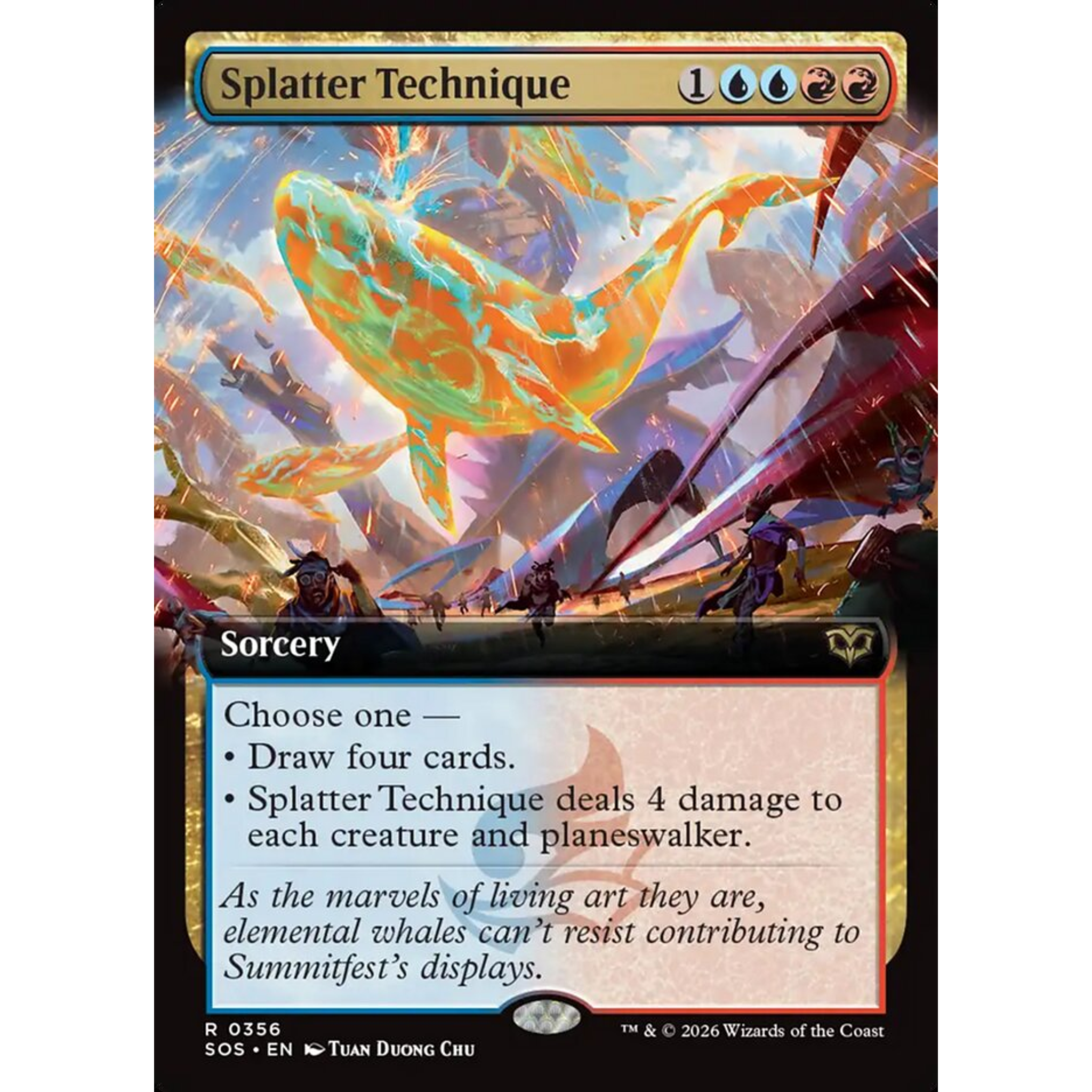 Splatter Technique (SOS 356) — Moore Collectables UK