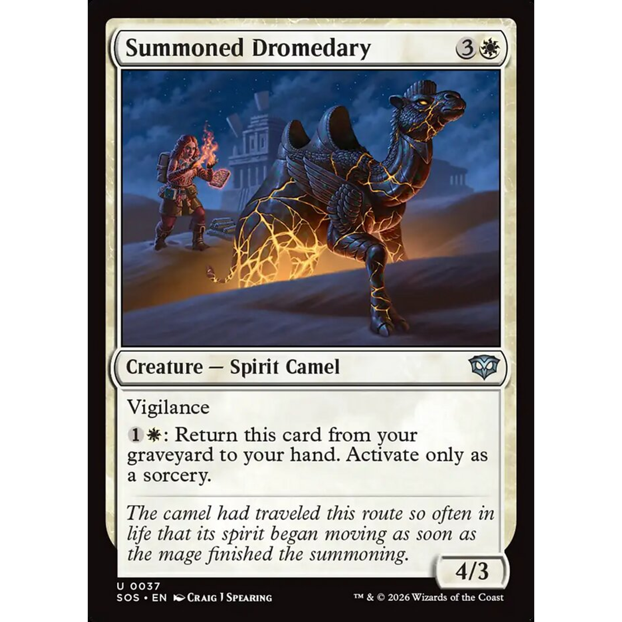 Summoned Dromedary (SOS 37) — Moore Collectables UK