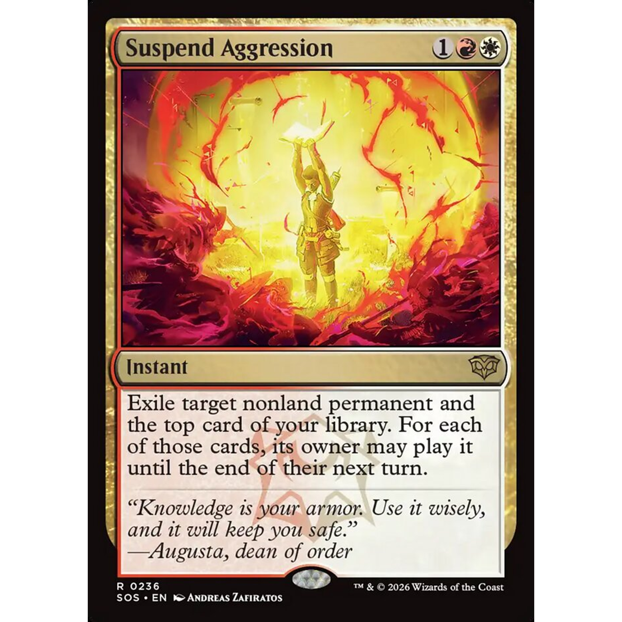 Suspend Aggression (SOS 236) — Moore Collectables UK