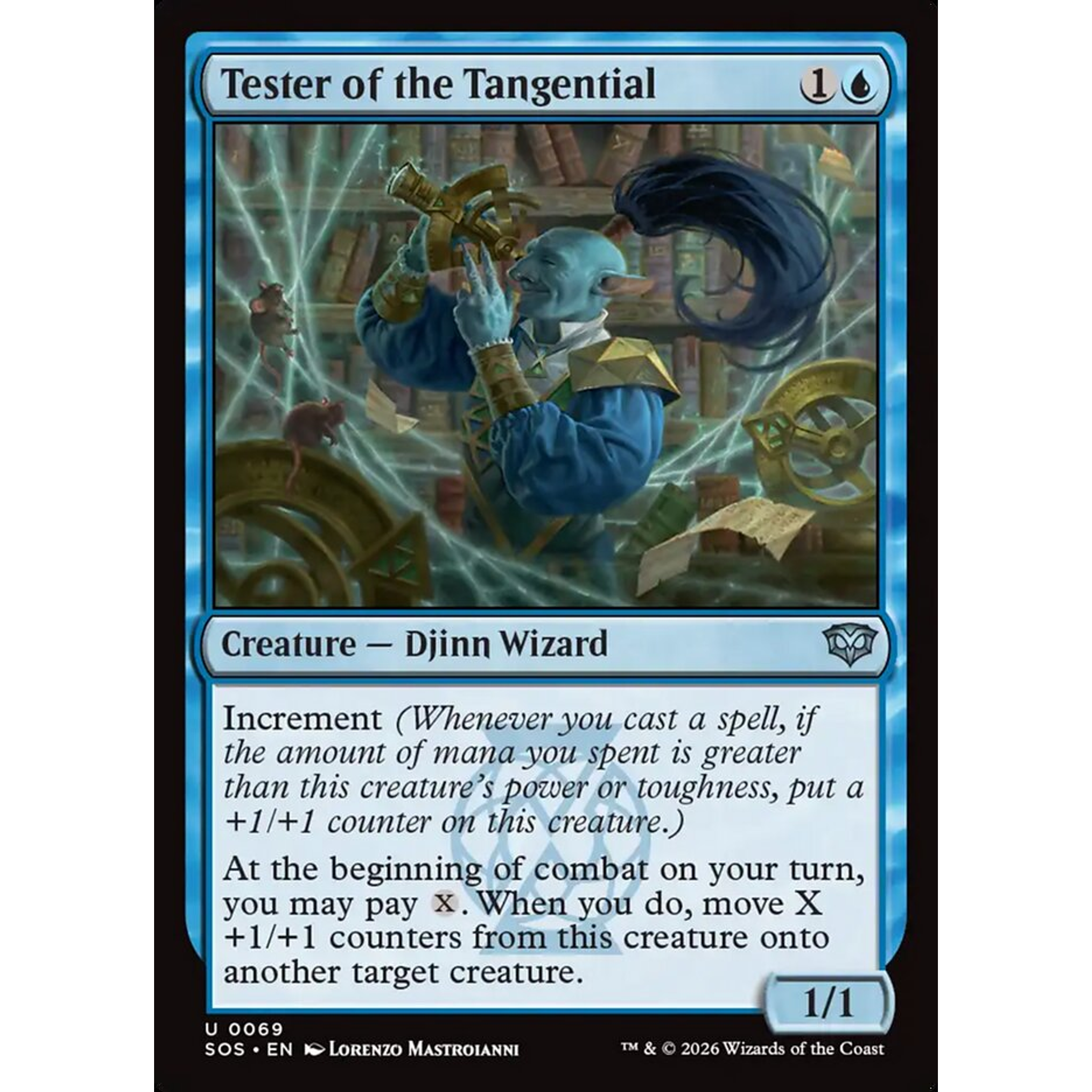 Tester of the Tangential (SOS 69) — Moore Collectables UK