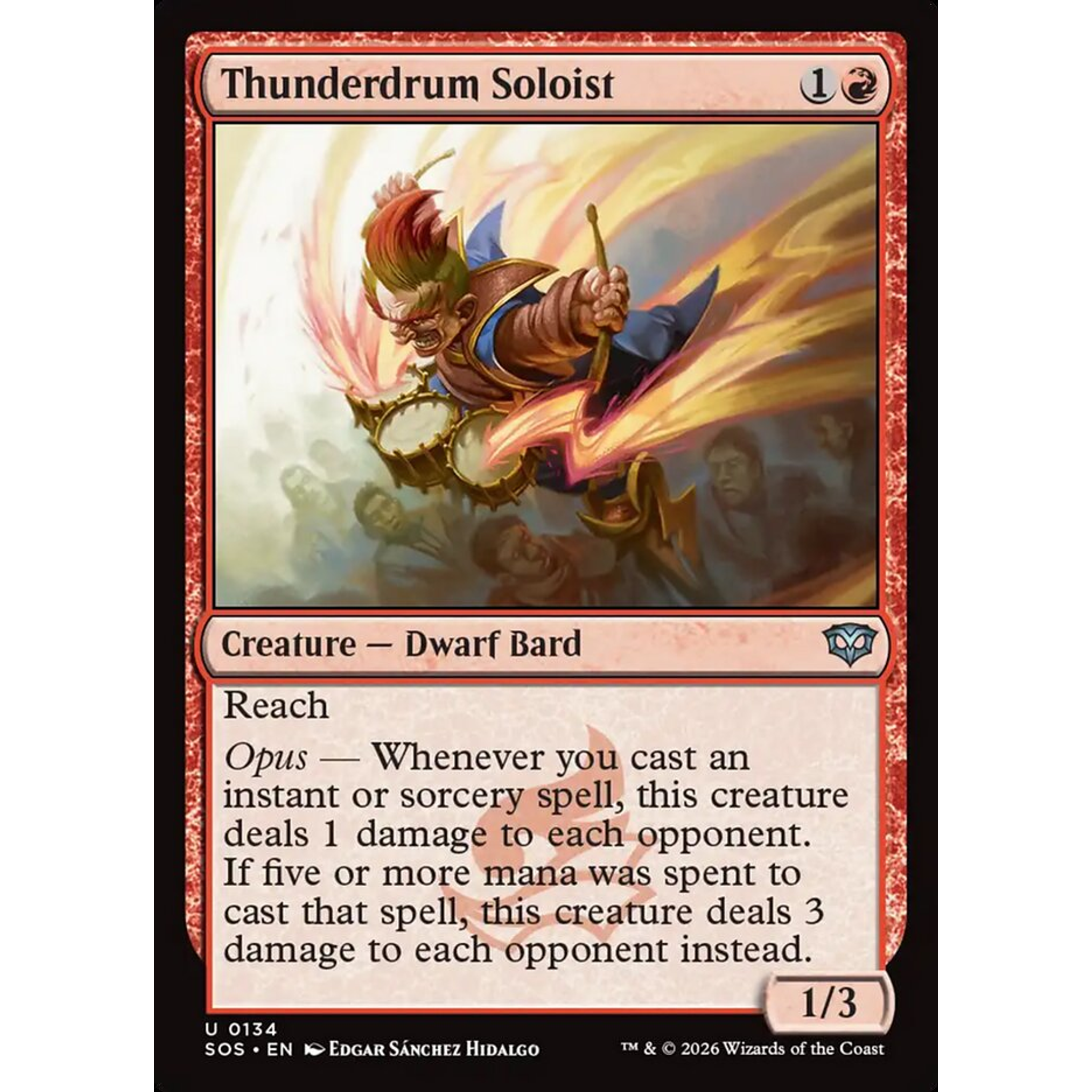 Thunderdrum Soloist (SOS 134) — Moore Collectables UK